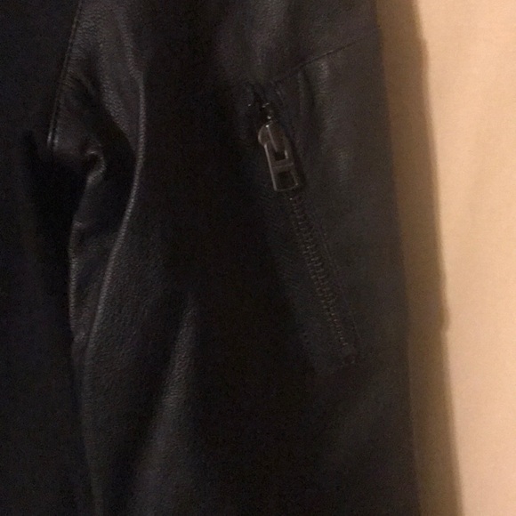 COACH Men’s Leather Varsity Bomber Jacket NWT - Picture 3 of 4